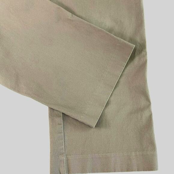 Talbots Petites Stretch Straight Leg Mid Rise Casual Pants Women Size 10 Khaki - Picture 7 of 11